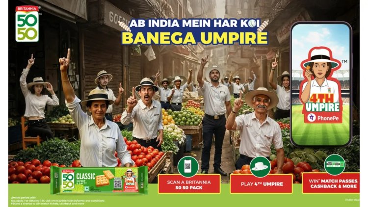 Britannia 50‑50 Launches Season 2 Of 4th Umpire Interactive Predictions