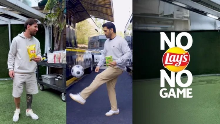 Messi Meets Dhoni: Lay’s “No Lay’s, No Game” Campaign Kicks Off