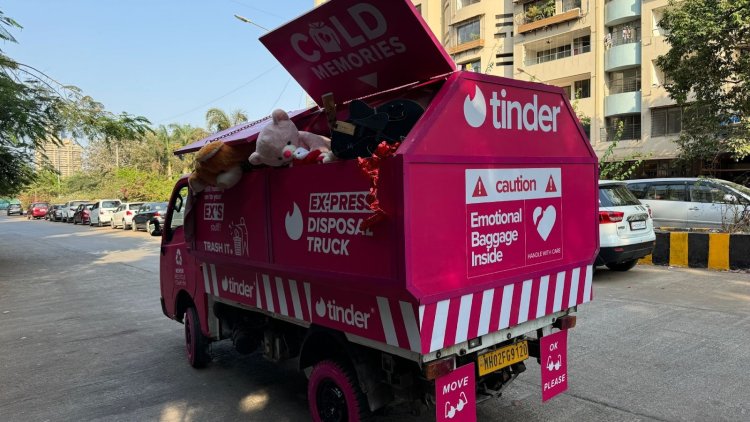 Tinder Launches “Ex-Press Disposal Truck” Helping Singles Move On