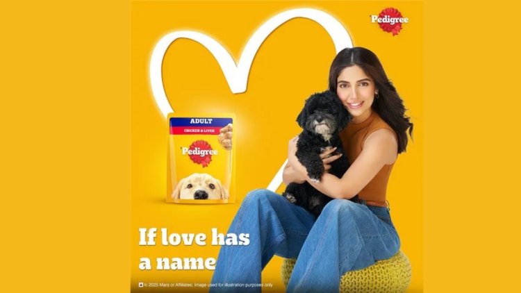 Bhumi Pednekar Fronts Pedigree’s “Love Campaign” for Pet Nutrition