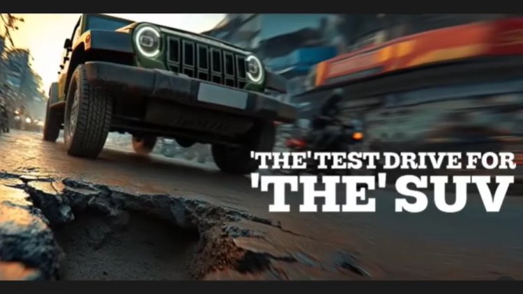 Mahindra Transforms Mumbai Potholes into Ultimate Thar ROXX Test Track