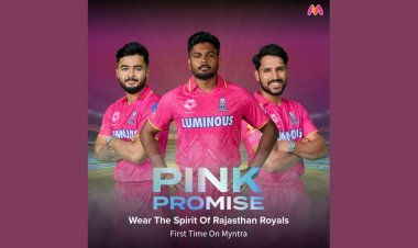 Rajasthan Royals and Myntra Forge Pink Partnership for Active Fans