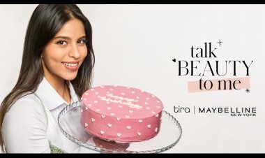Tira and Maybelline Launch “Talk Beauty to Me” Series with Suhana Khan
