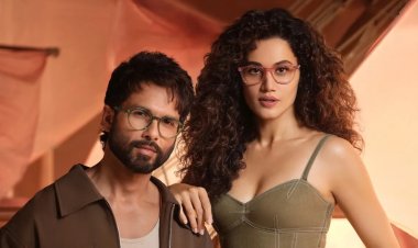 Shahid Kapoor and Taapsee Pannu Frame Fearless Style for Vogue