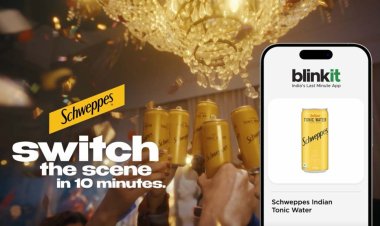 Schweppes and Blinkit Join Forces for 10-Minute Party-Prep Solution