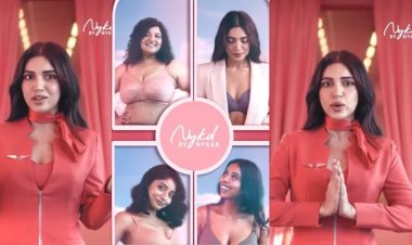 Bhumi Pednekar Tests Bra Comfort Mid-Air for NYKD Campaign
