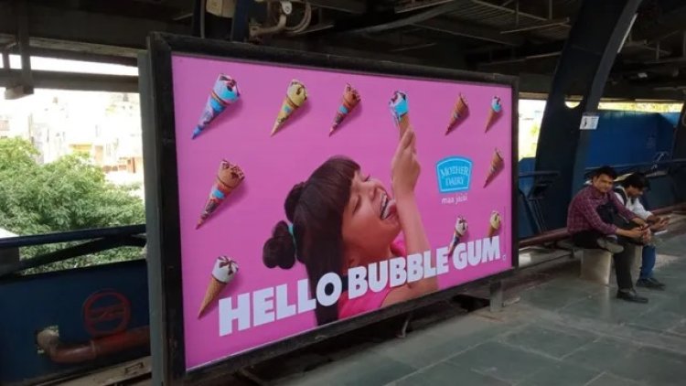 Mother Dairy Scoops Up Summer Sales with Delhi NCR OOH Blitz