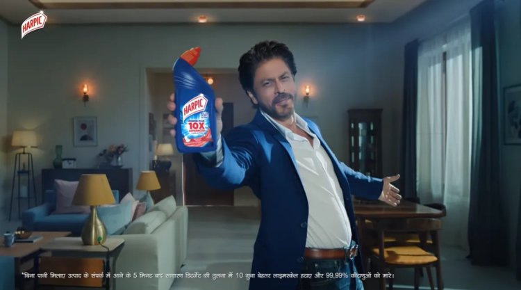 Shah Rukh Khan Joins Harpic, Ushering a New Cleanliness Era