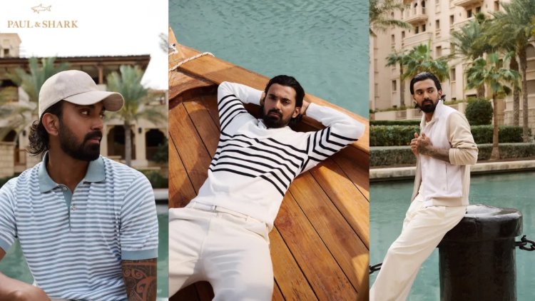Paul & Shark Ropes in KL Rahul as Chic Global Ambassador