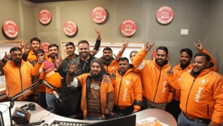 Swiggy and Red FM Honor Delivery Heroes with Morning Rides