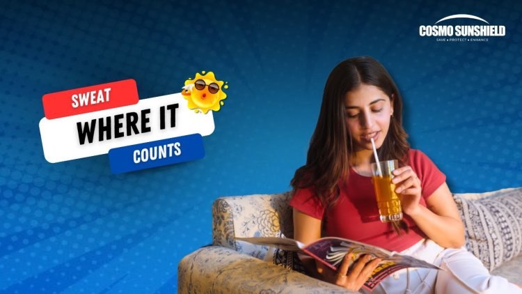 Cosmo Sunshield’s “SweatWhereItCounts” Campaign Champions Confident Summer Comfort