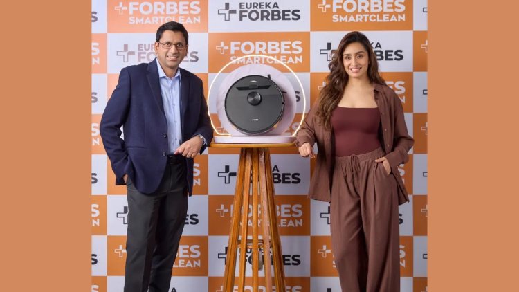 Eureka Forbes Welcomes Shraddha Kapoor for Sleek Next-Gen Vacuum Cleaner Range