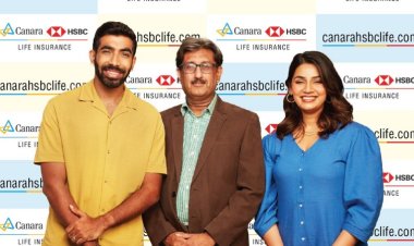Jasprit Bumrah, Sanjana Ganesan Join Canara HSBC Life