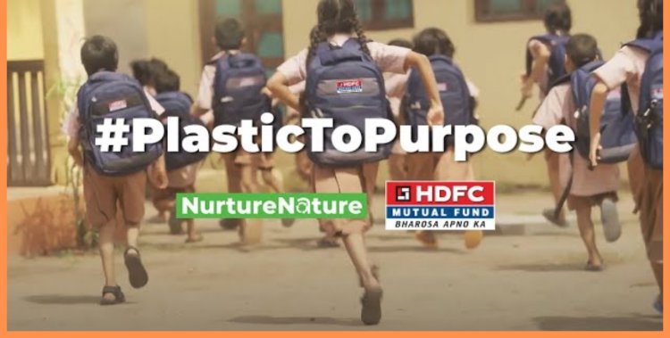 Plastic Waste Becomes School Bags: HDFC’s Green Mission