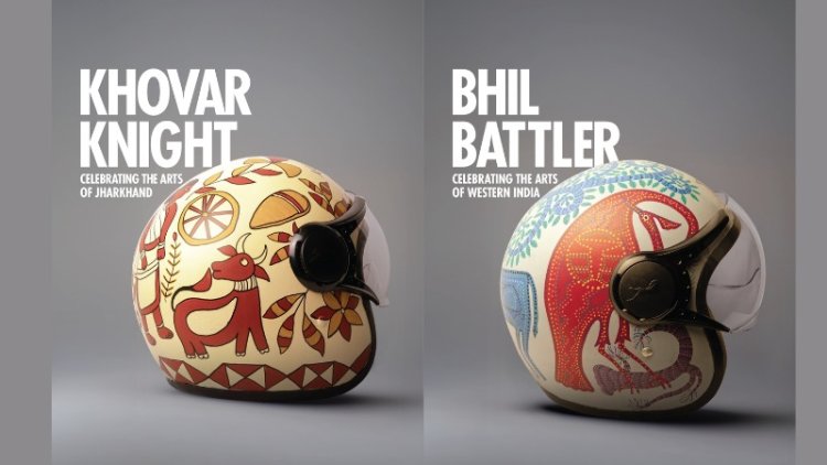 TVS Ronin’s “Art of Protection” Helmets Fuse Culture and Safety