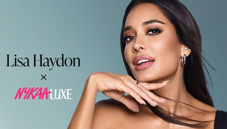 Lisa Haydon Shines in Nykaa Luxe’s Global Beauty Campaign