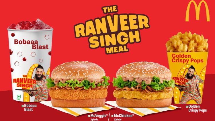 Ranveer Singh Adds Sizzle to McDonald’s India