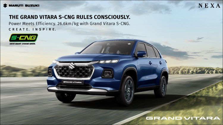 2025 Grand Vitara S-CNG Gets 6 Airbags, Premium Upgrades