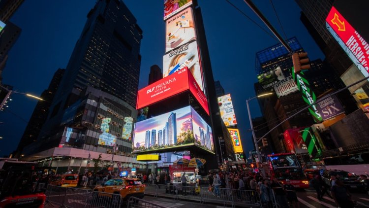 DLF Honors Global Indians at Times Square with Privana North