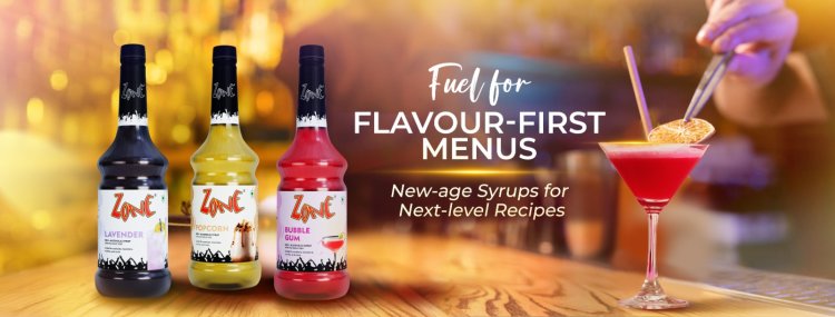 Zone Syrups Introduces Three Game-Changing Flavours, Reflecting India's Changing Palate