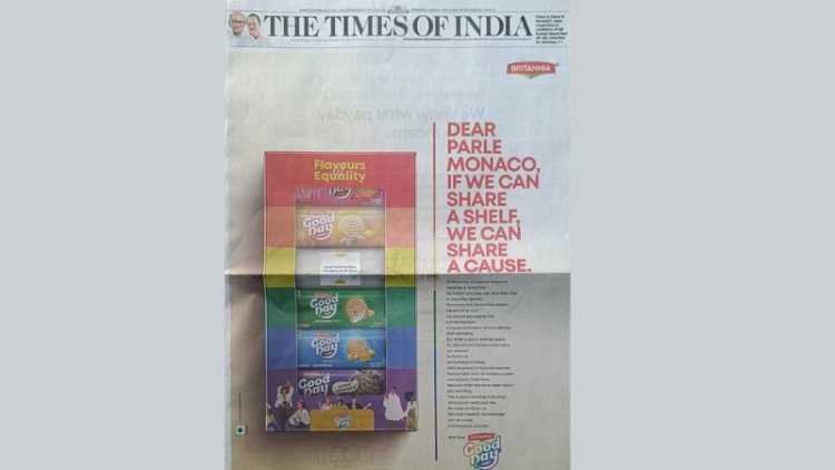 Britannia’s Pride Ad Invites Parle Monaco to Share the Shelf