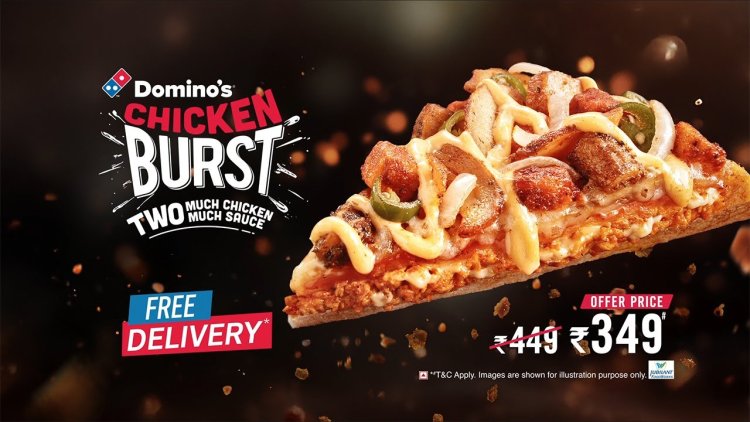 Domino’s Unveils Double Chicken Burst Pizza Delight