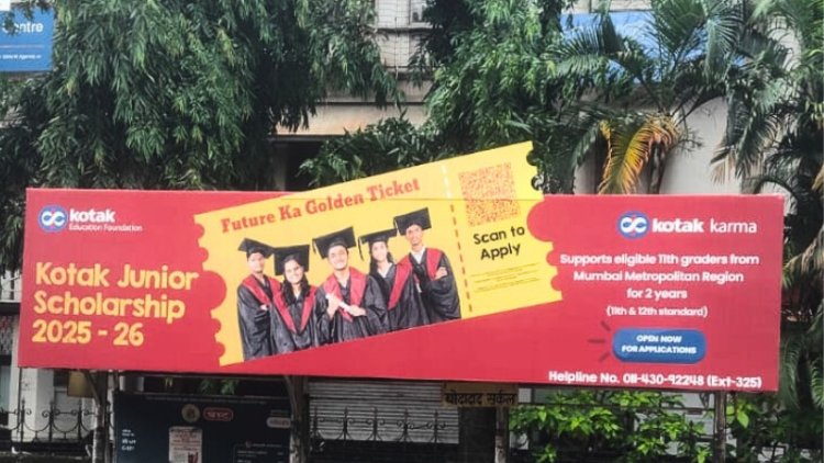Kotak’s Golden Ticket Campaign Celebrates Real Student Dreams