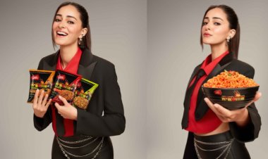 Ananya Panday Adds Star Power to Too Yumm! K-Bomb