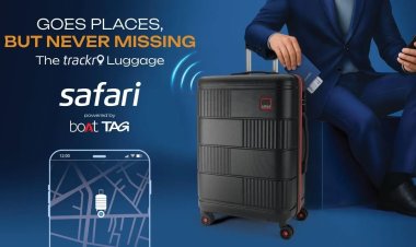 Safari and boAt Launch Smart Luggage with Real-Time Tracking