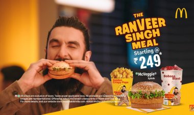 Ranveer Singh Shines in New McDonald’s Campaign and Meal