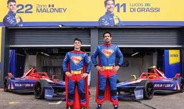 Superman Hits Formula E: Lola Cars & Warner Bros. Unite