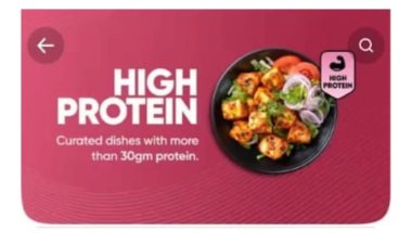 Swiggy Launches High Protein Category Across 30 Cities