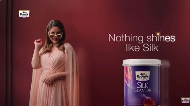 Kareena Kapoor Khan Brings Glamour to Berger Silk’s Shine