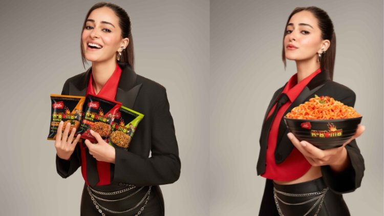 Ananya Panday Adds Star Power to Too Yumm! K-Bomb