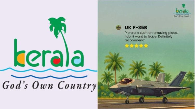 Kerala Tourism Turns Stranded Fighter Jet Into Viral Gold
