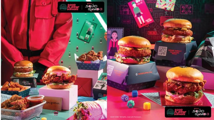 Good Flippin’ Burgers Drops Squid Game-Inspired Korean Menu