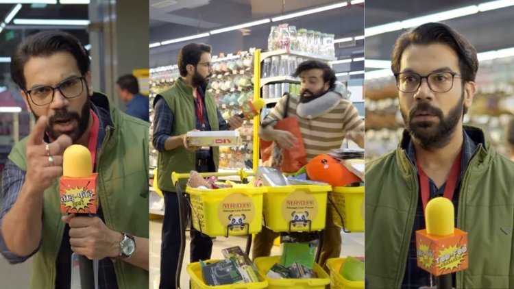 Rajkummar Rao Turns Reporter for MR.DIY’s Fun New Campaign