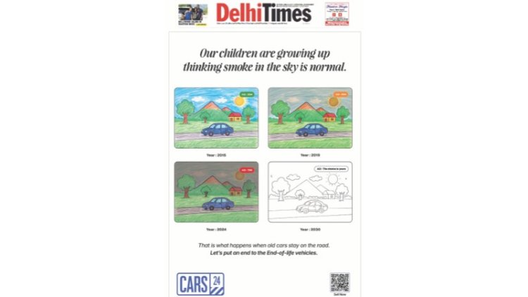 CARS24’s ‘Grey Skies’ Campaign Urges India to Scrap Pollution