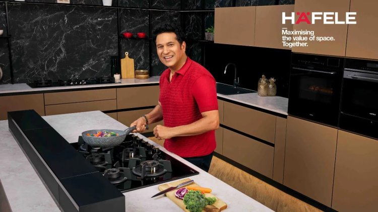 Sachin Tendulkar and Hafele Make Home Spaces Smarter