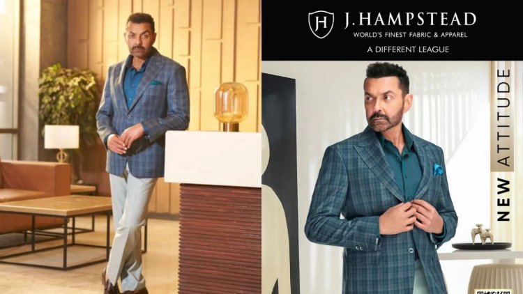 Bobby Deol Is the New Face of J. Hampstead
