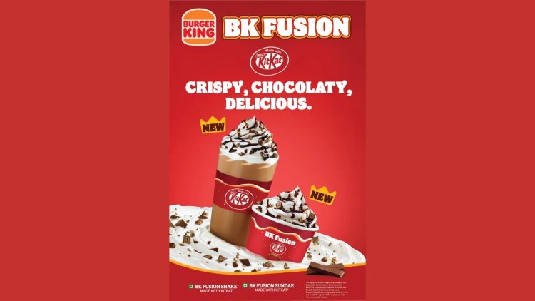 Burger King, KitKat Unite for Irresistible Dessert Duo