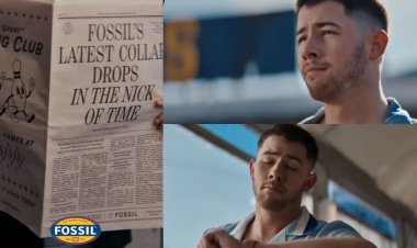 Nick Jonas Launches Fossil’s Machine Luxe Collection