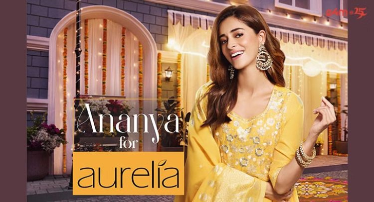 Ananya Panday Joins the Festive Fun: Aurelia’s #HameshaTrending Just Got a Glow-Up