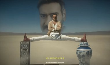 Ajay Devgn Recreates Iconic Split for Instamart Sale