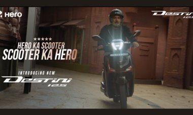 Hero MotoCorp Launches Destini 125 with Rajamouli's Cinematic Touch