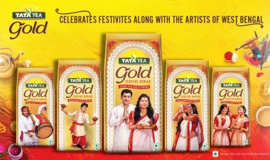 How Tata Tea Gold Made Durga Puja a Living Golden Painting