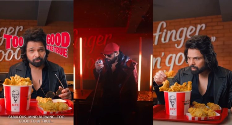 Himesh Reshammiya Channels Ravi Kumar for KFC's Epic Savers