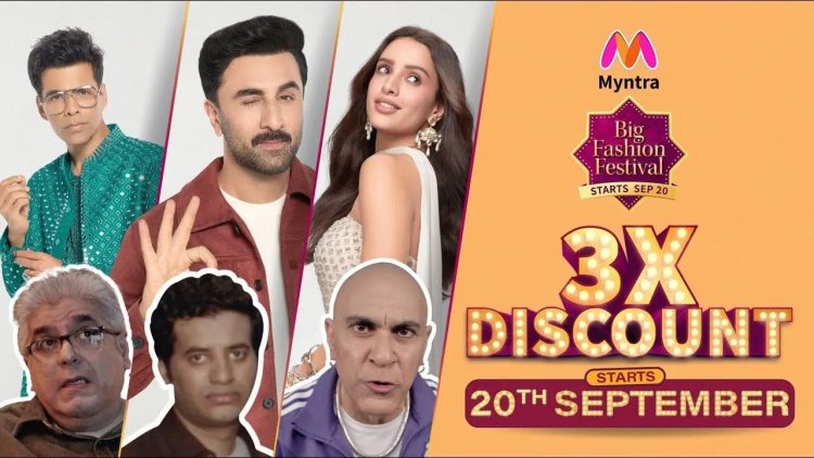 Myntra’s Big Sale Gets Celebrity Makeover