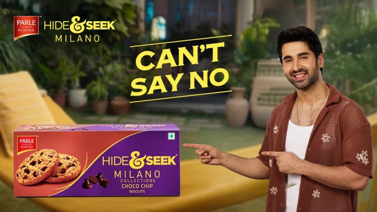 Parle Hide & Seek Milano’s New Face Lakshya Makes Cookies Irresistible