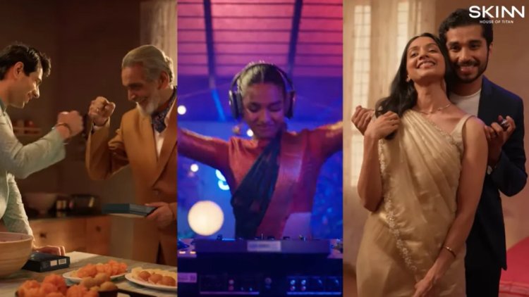 Titan SKINN invites you to “smell like celebration”